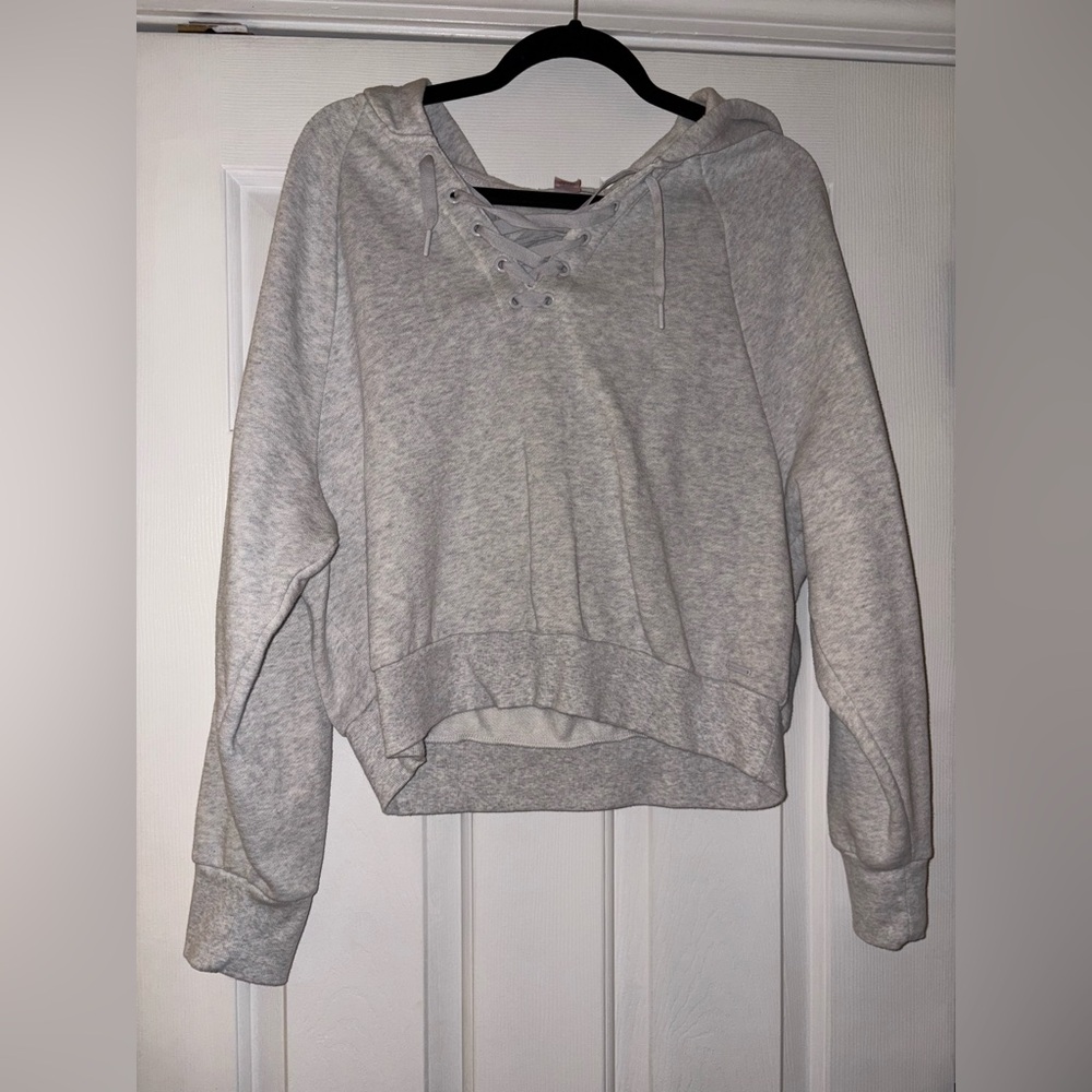 Victorias Secret Cropped Sweatshirt size L